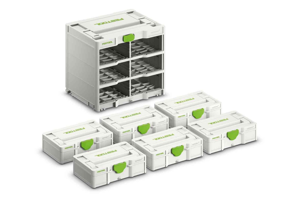 Festool Rack SYS3-RK/6 M 337-Set2 - Systainer³