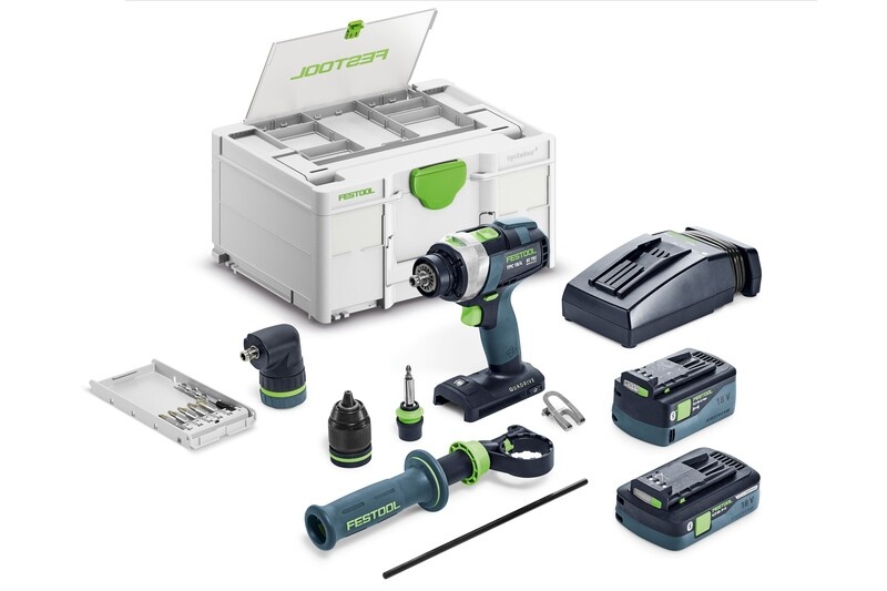 Festool QUADRIVE TPC 18/4 5,0/4,0 I-Set - Akumulátorový příklepový vrtací šroubovák - a37c46bf-e31f-11ec-812a-005056b31774_800_533