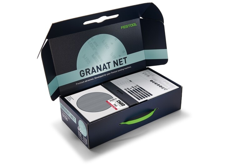 Festool D150 GR NET-Set - Brusivo s brusnou mřížkou Granat Net - 6ed9c29a-86f1-11ef-8a56-005056b3ad01_800_533