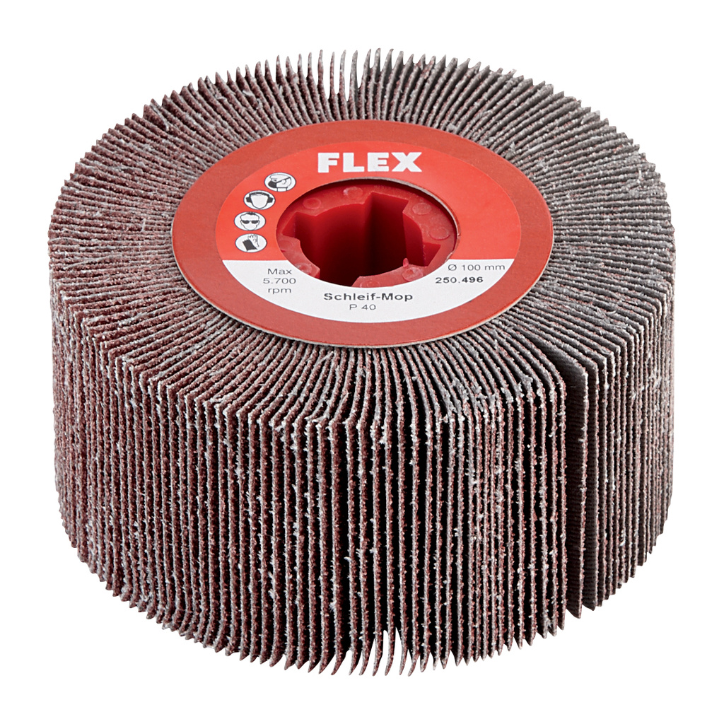 FLEX – SW-M P120 100x100 –  Brusný válec mopový