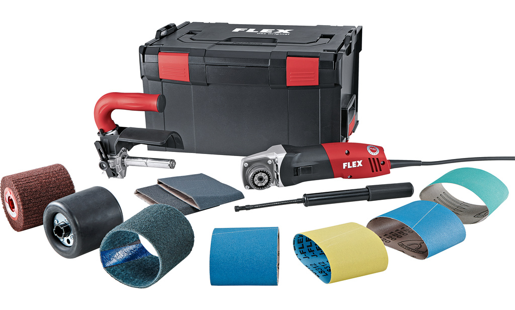 FLEX – BSE 14-3 100 Set –  Saténovací stroj