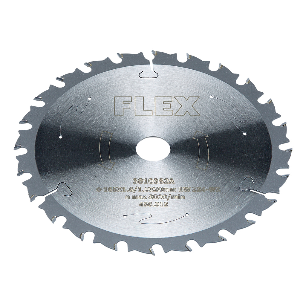 FLEX – D165x1,6/1,0x20 HM Z=24 WZ –  Pilový kotouč