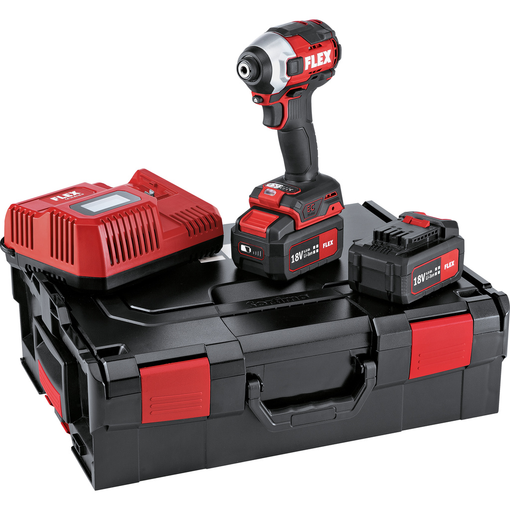 FLEX – ID 1/4" 18.0-EC HD/5.0 Set –  Aku rázový utahovák