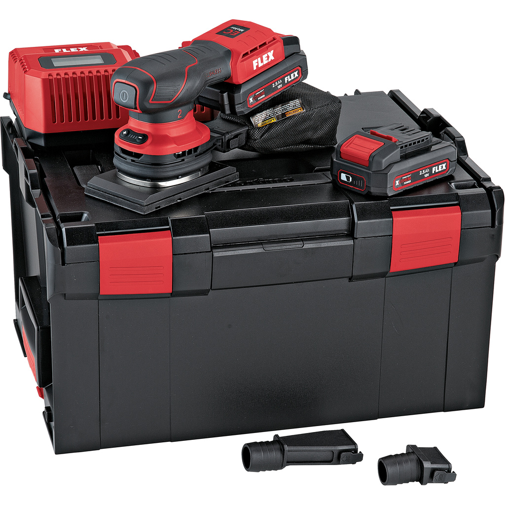 FLEX – OSE 2-80 18-EC/2.5 Set –  Akumulátorová bruska