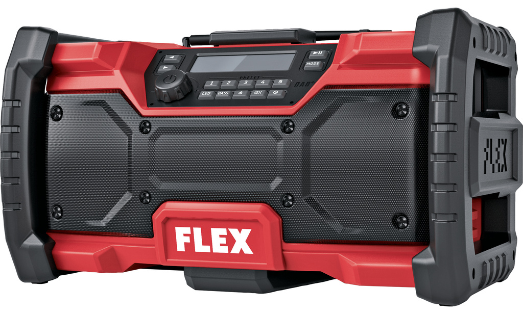 FLEX – RD 12/18/230 –  Aku rádio