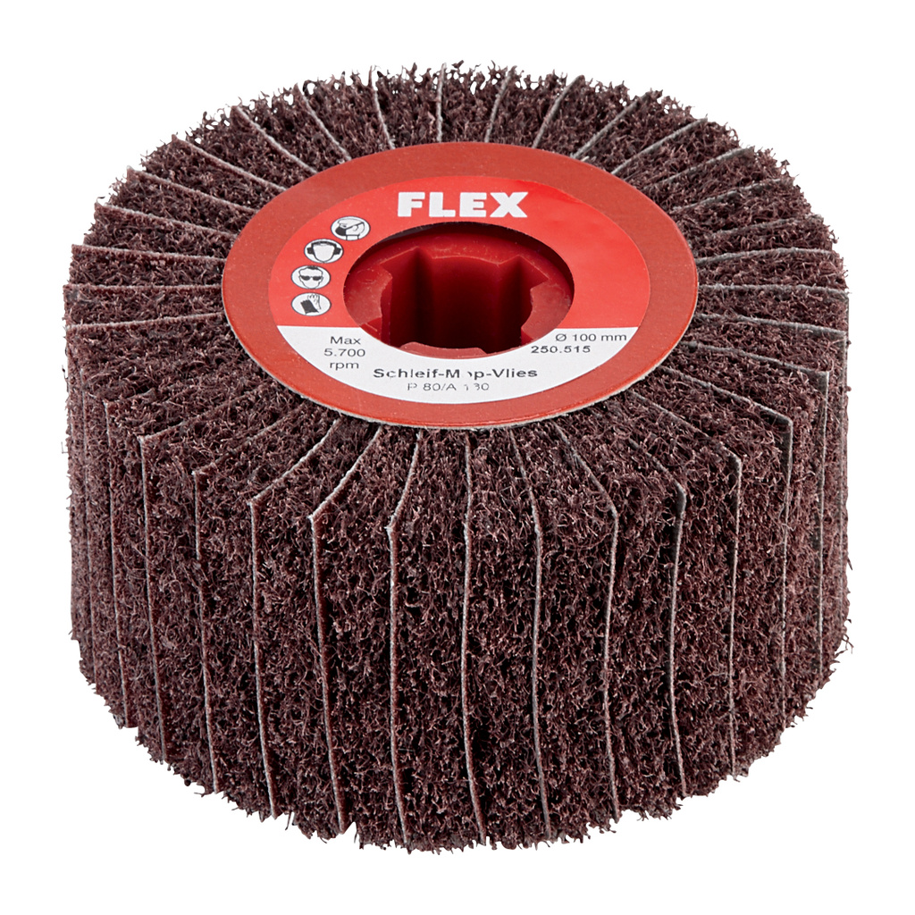 FLEX – SW-M/V P150/A280 100x50 –  Brusný válec, mopové rouno 