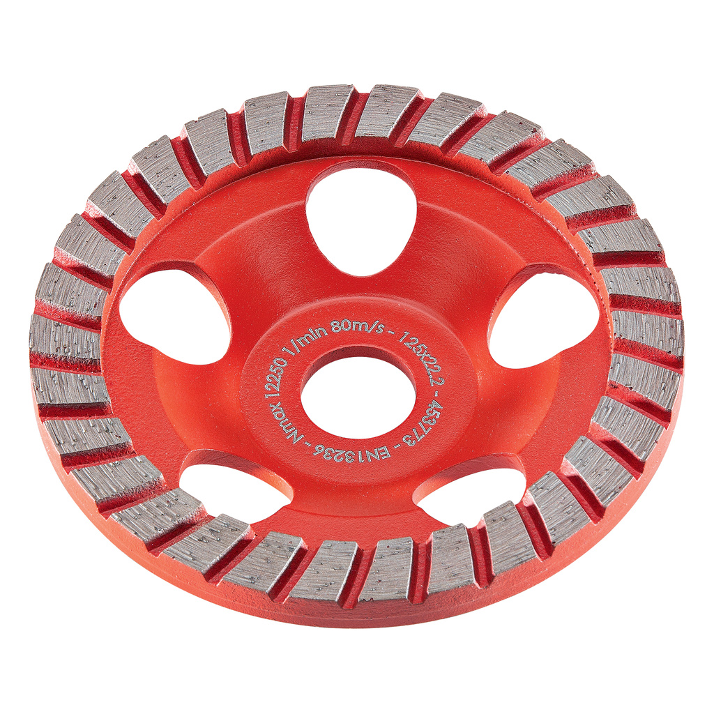 FLEX – Turbo-Jet II D125 22,2 –  Diamantový brusný talíř