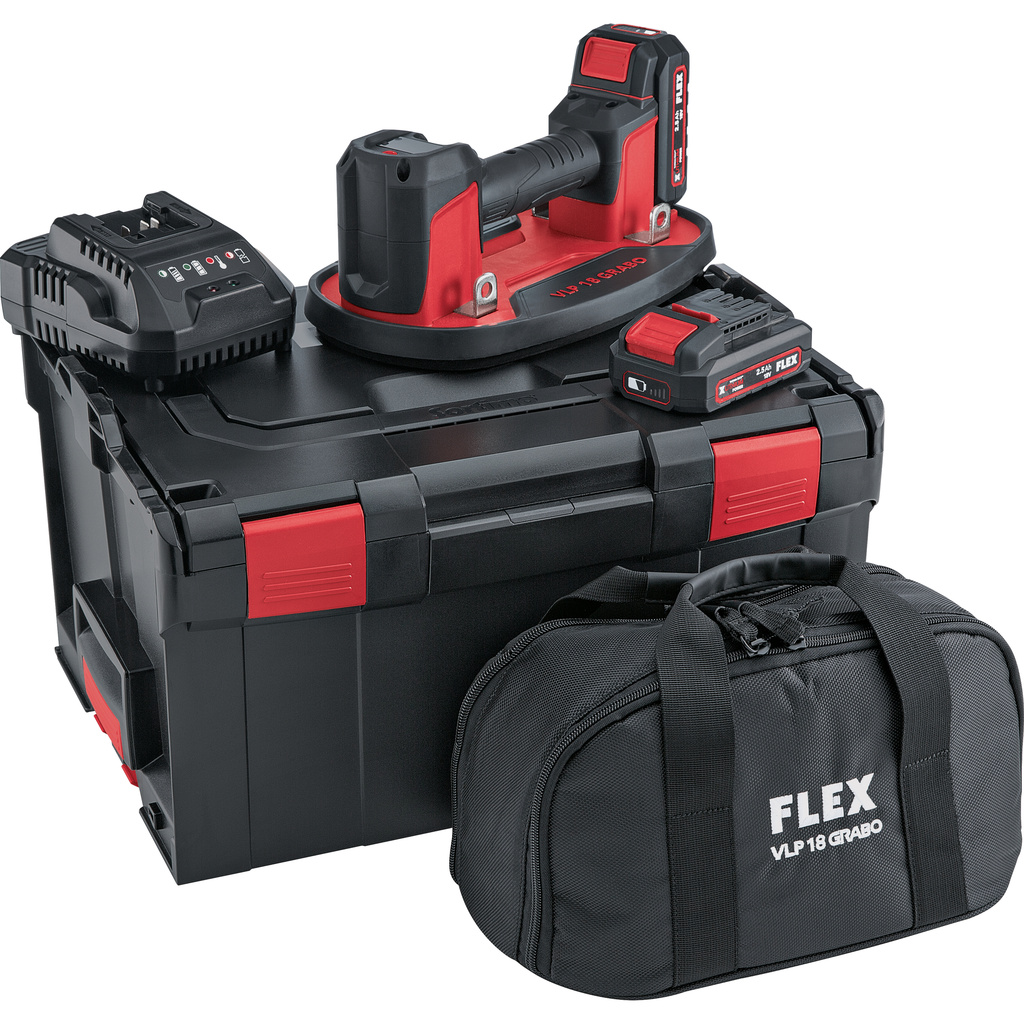 FLEX – VLP 18.0/2.5 Set –  Aku vakuový zvedák