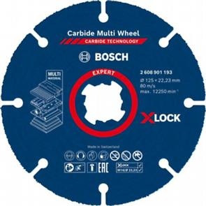 Víceúčelový řezný kotouč EXPERT Carbide Multi Wheel X-LOCK 125 mm, 22,23 mm