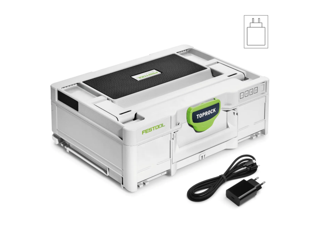 Festool TOPROCK SYS3 BT20 M 137  USB-C- Bluetooth reproduktor  - SYS3 BT20 M 137 USB-C TOPROCK