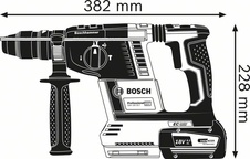 Bosch GBH 18V-26 F Professional  2x 5,5Ah (Rychlovýměnné sklíčidlo 13 mm) - kopie - o228574v16_GBH_18V-26_F (1)