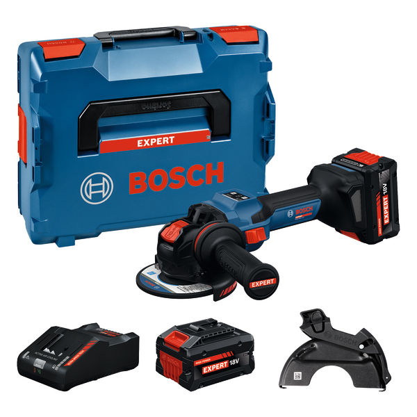 Akumulátorová úhlová bruska s X-LOCK EXWX18V-15S