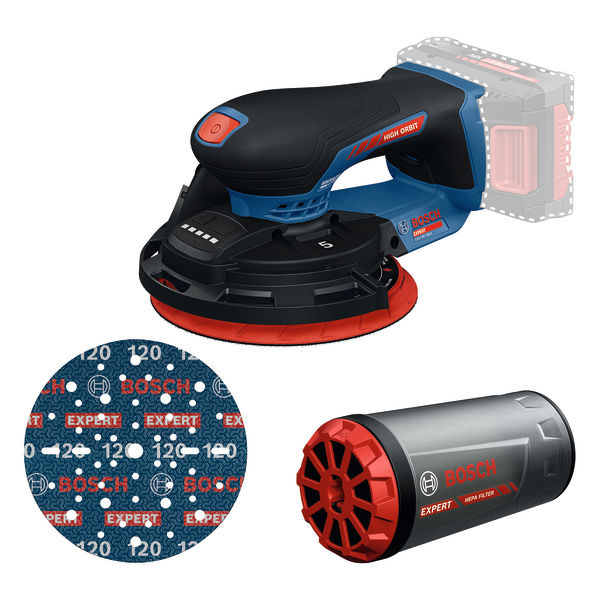 Akumulátorová excentrická bruska EXEX18V-150-5