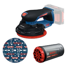 Akumulátorová excentrická bruska EXEX18V-150-5