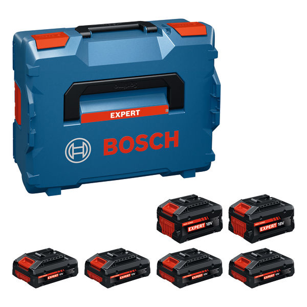 Akumulátor 4× EXBA18V-40 + 2× EXBA18V-80