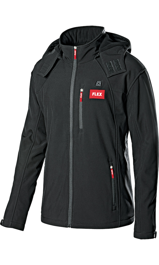 Aku-vyhřívaná bunda, softshell