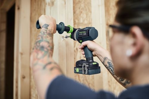 Akumulátorový příklepový vrtací šroubovák QUADRIVE TPC 18/4-Basic-Set