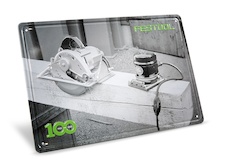 Plechová cedule s retro nářadím 100 let MES-FT1 100Y Limited Edition
