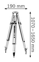 Stavební stativ BT 170 HD