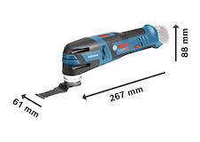 Akumulátorový Multi-Cutter GOP 12V-28
