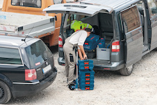 Skládací rudl Aluminium Caddy