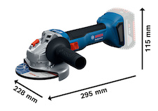 GSB 18V-65 + GWS 18V-8 + 2× GBA 4,0 Ah + GAL 18V-40 + RAF BAG