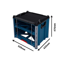 Kufrový systém L-BOXX Contractor Rack 2