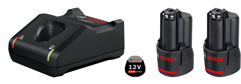 Startovací sada 2× GBA 12V 2.0Ah + GAL 12V-40