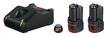 Startovací sada 2× GBA 12V 2.0Ah + GAL 12V-40