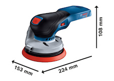 Akumulátorová excentrická bruska GEX 18V-125