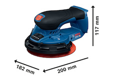 Akumulátorová excentrická bruska GEX 18V-150-3