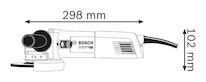 Úhlová bruska s X-LOCK GWX 14-125