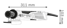 Úhlová bruska s X-LOCK GWX 19-125 S