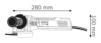 Úhlová bruska s X-LOCK GWX 9-125 S