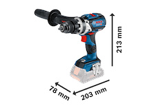 Akumulátorový kombinovaný šroubovák GSB 18V-110 C
