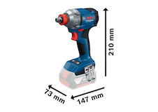 Akumulátorový rázový utahovák GDX 18V-285