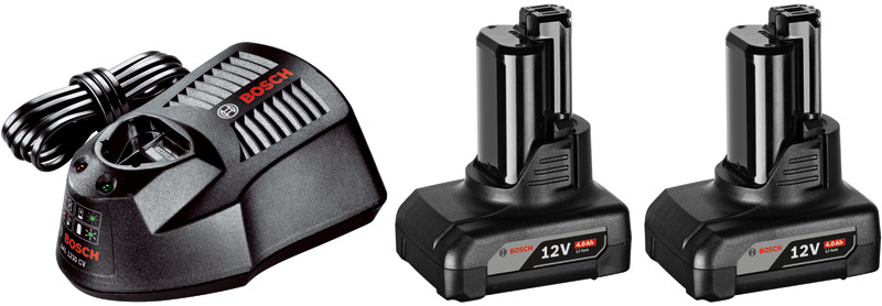 Startovací sada 2× GBA 12V 4.0Ah + GAL 1230 CV