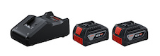 Startovací sada 2× GBA 18V 4.0Ah + GAL 18V-40