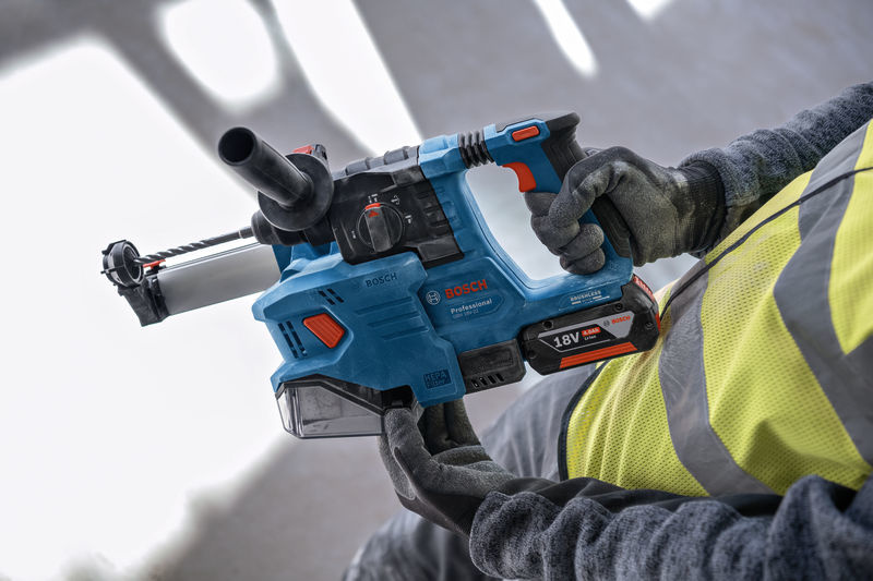 Kombinovaná sada Sada 3 kusů 18V nářadí: GSB + GWS + GBH + 3× GBA 5.0 Ah + GAL 12V/18V-80