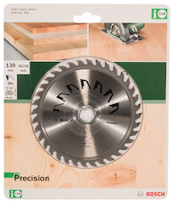 Pilový kotouč PRECISION D = 130 mm; Otvor = 20 mm; Počet zubů = 34