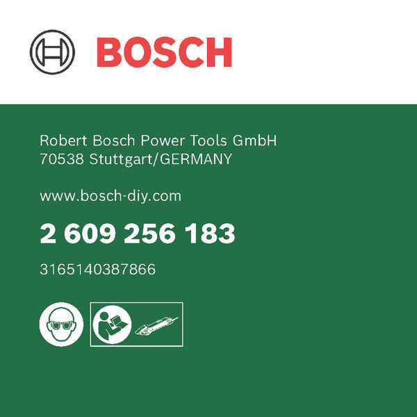 3dílná sada brusných pásů pro variobrusku Bosch, červená kvalita G = 80