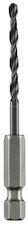 Spirálový vrták do kovu HSS-R, DIN 338 se 1/4" šestihrannou stopkou D = 3,0 mm; L = 73 mm