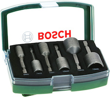 Sada 6 maticových nástavců (50 × 6, 7, 8, 10, 12, 13 mm)