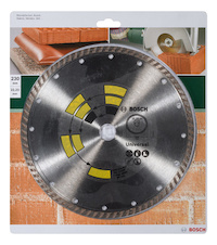 Diamantový dělicí kotouč Universal Turbo D = 230 mm