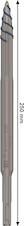 Špičatý sekáč EXPERT SDS plus-8C, 250 mm, 5 ks