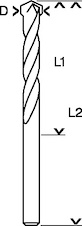 Víceúčelový vrták CYL-9 Multi Construction