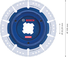 Diamantový kotouč EXPERT Diamond Pipe Cut Wheel X-LOCK