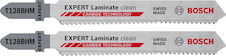 Pilový plátek pro přímočaré pily EXPERT Laminate Clean T128BHM, 2 ks