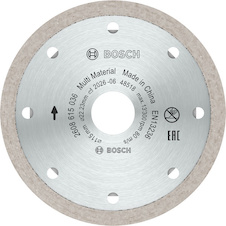 Diamantový řezací kotouč Multi Material turbo, 115 x 22,23 x 7 mm, 10 ks