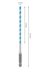 Vrták EXPERT HEX-9 Multi Construction, 4 × 90 × 150